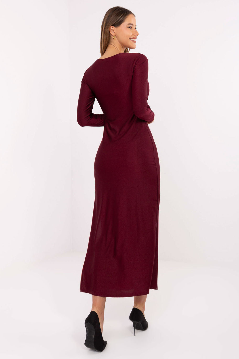 Robe femme Italy Moda De Soirée De — rouge