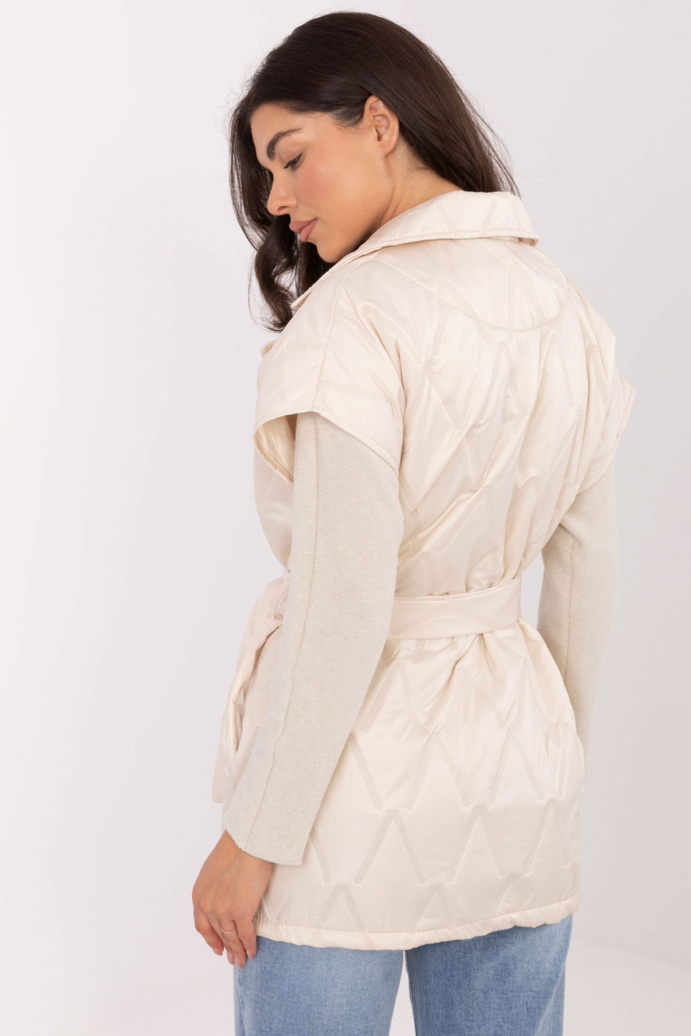 Gilet femme Rue Paris — beige