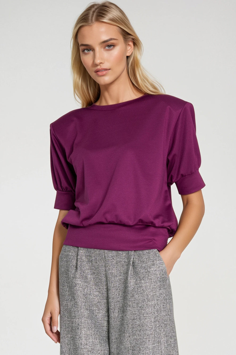 Blouse femme Nife Chemisier Chemisier — violet