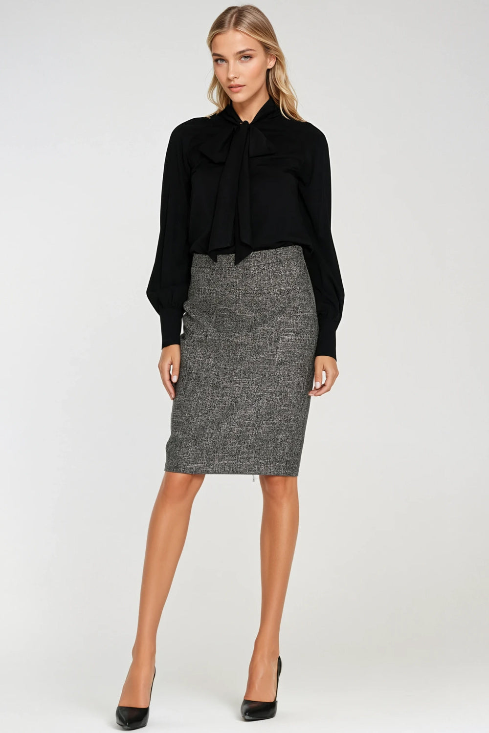Blouse femme Nife Chemisier Chemisier — noir