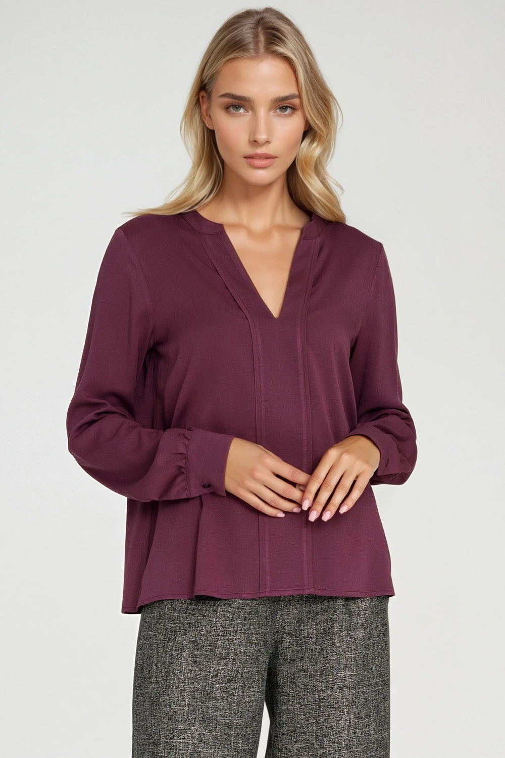 Blouse femme Nife Chemisier Chemisier — violet