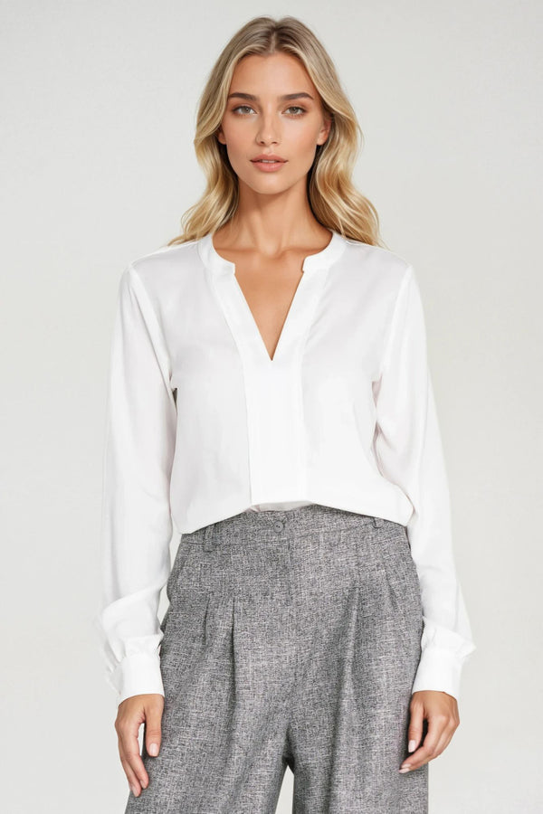 Blouse femme Nife Chemisier Chemisier — beige
