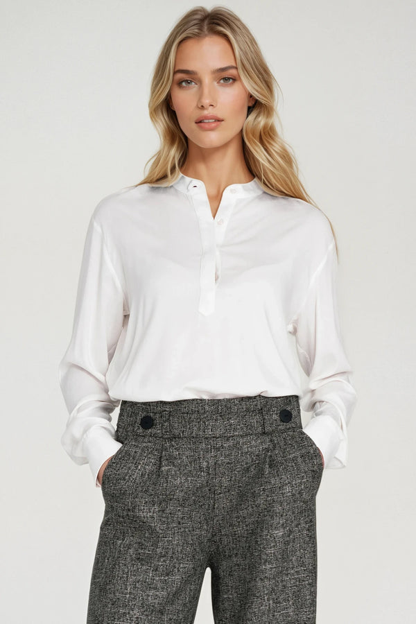 Blouse femme Nife Chemisier Chemisier — beige