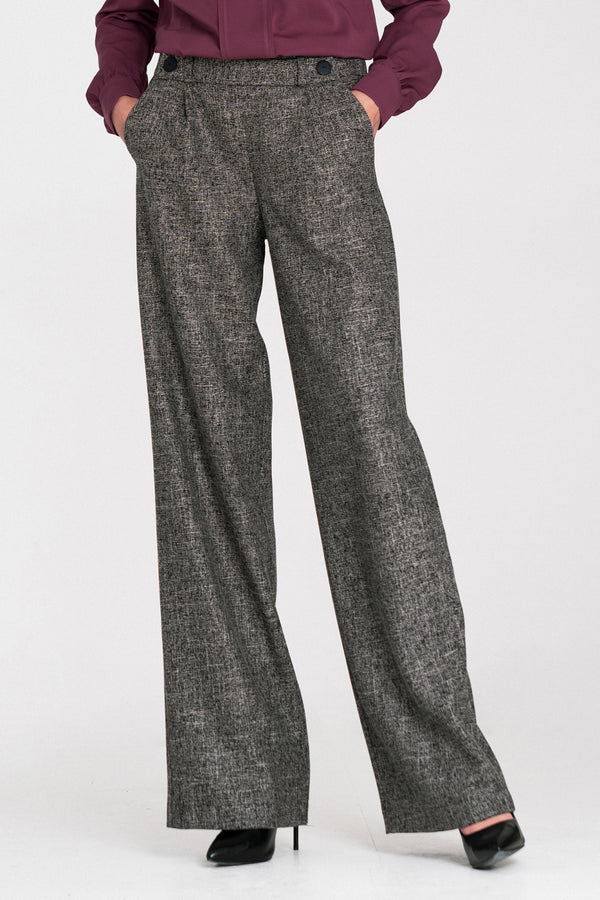 Chaussures à talons femme Nife Pantalon Long Pantalon — noir