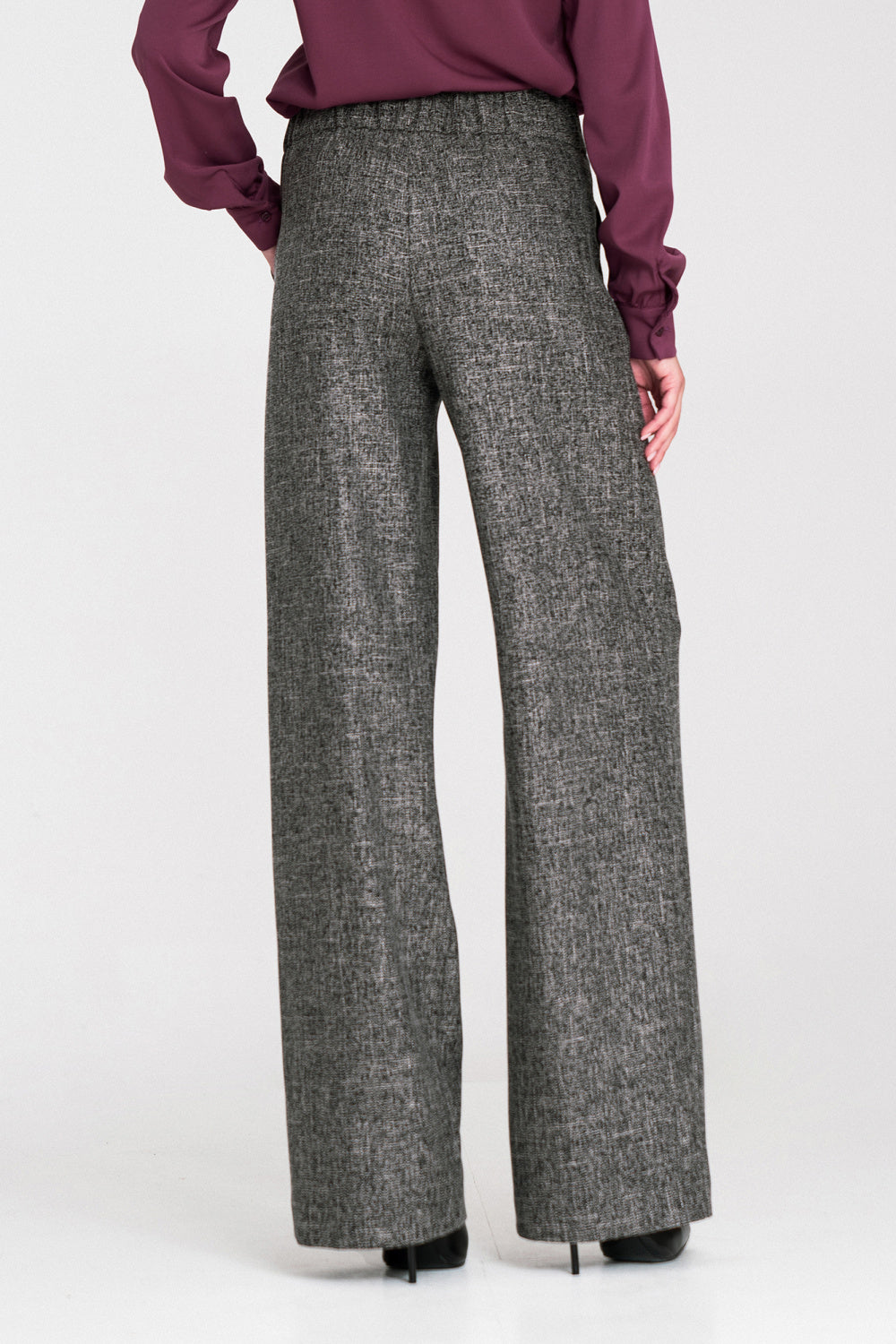 Chaussures à talons femme Nife Pantalon Long Pantalon — noir