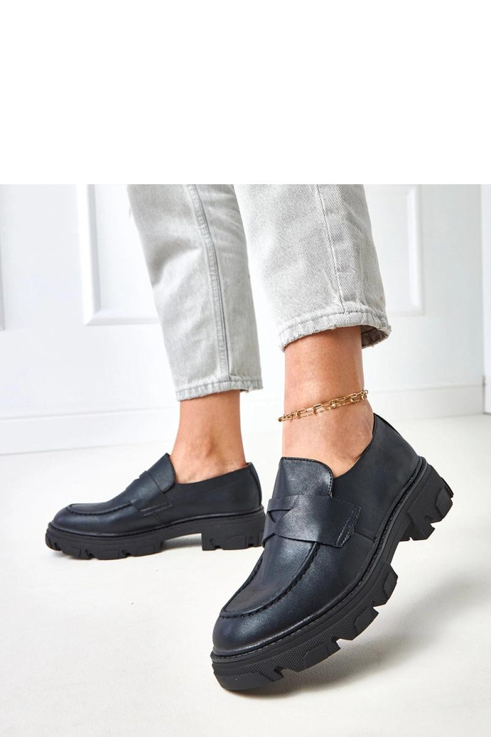 Moccasins femme Solea — noir