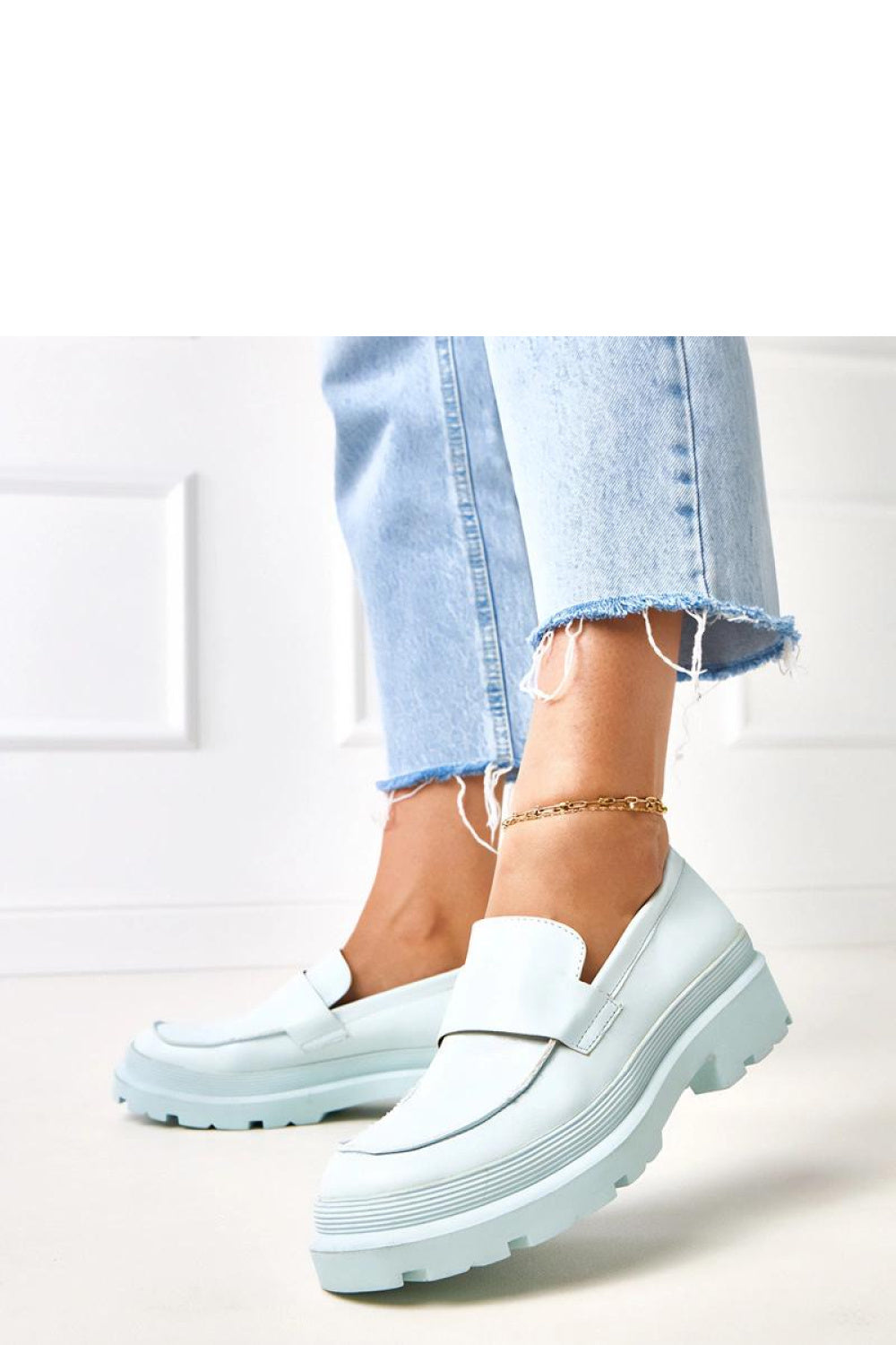 Moccasins femme Solea — bleu