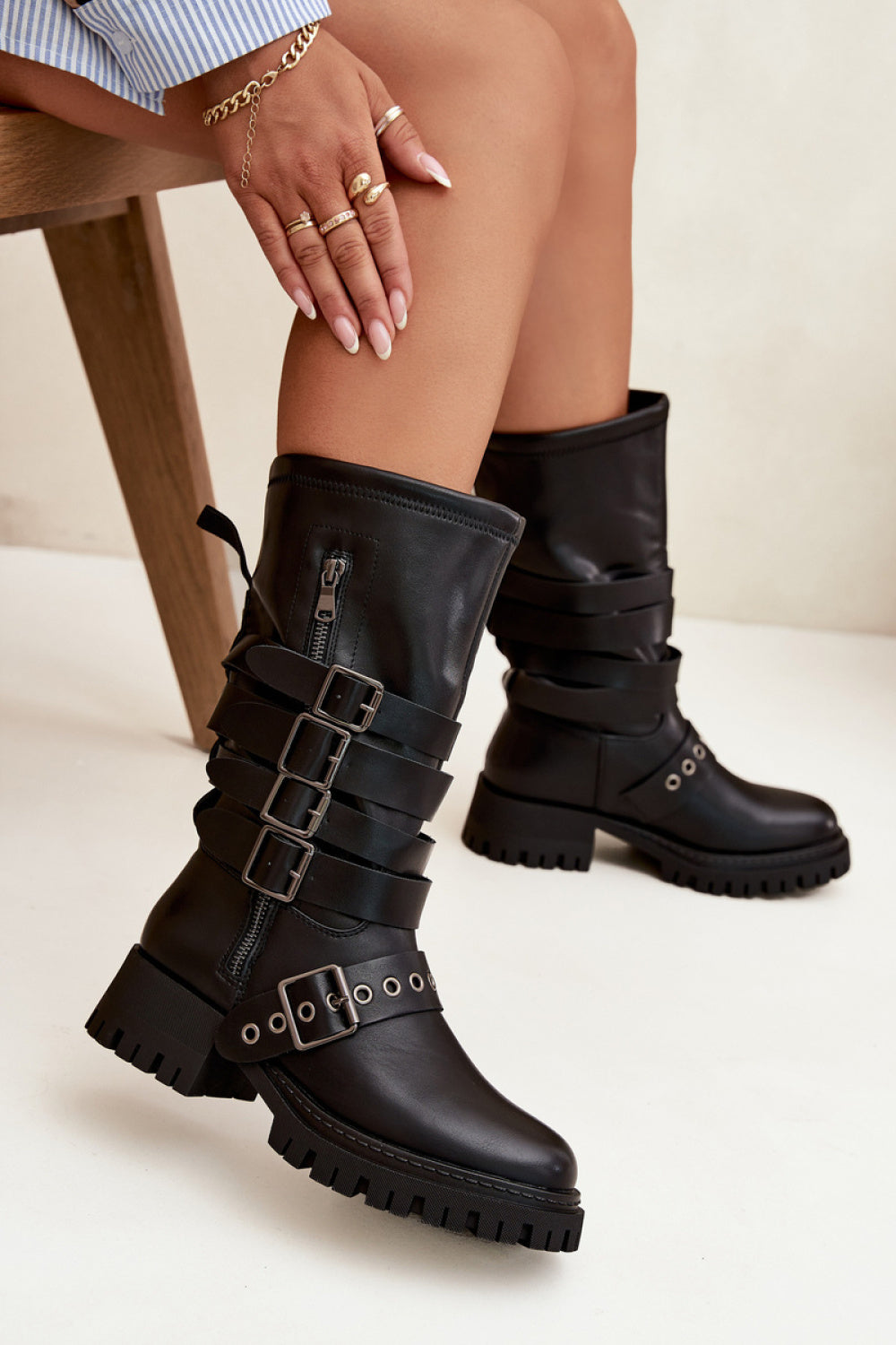 Bottes femme Step in style Cuissardes Cuissardes — noir