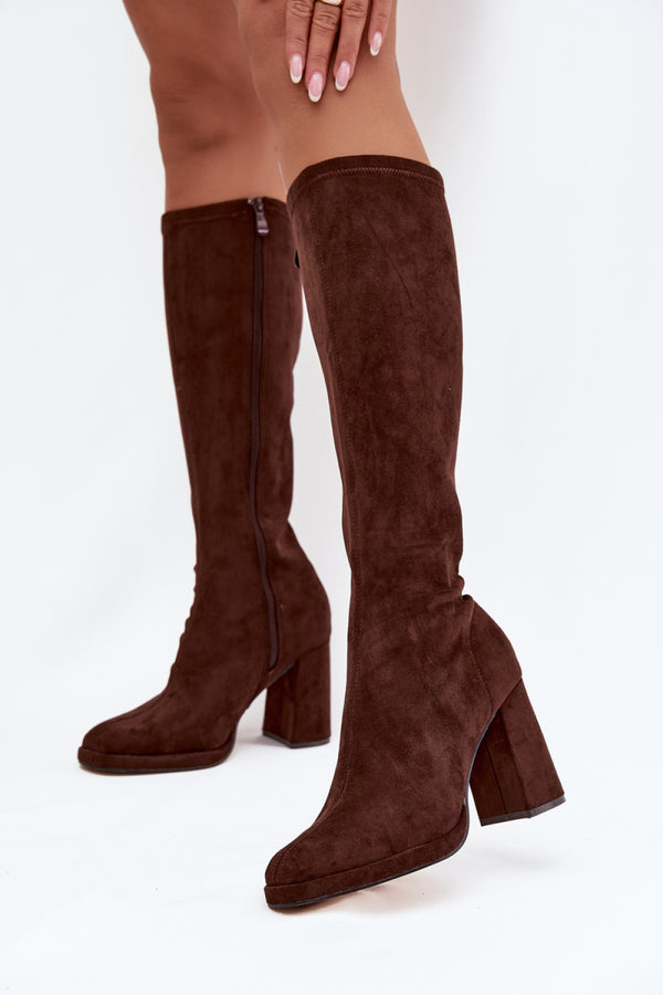 Bottes femme Step in style À Talons À — brun