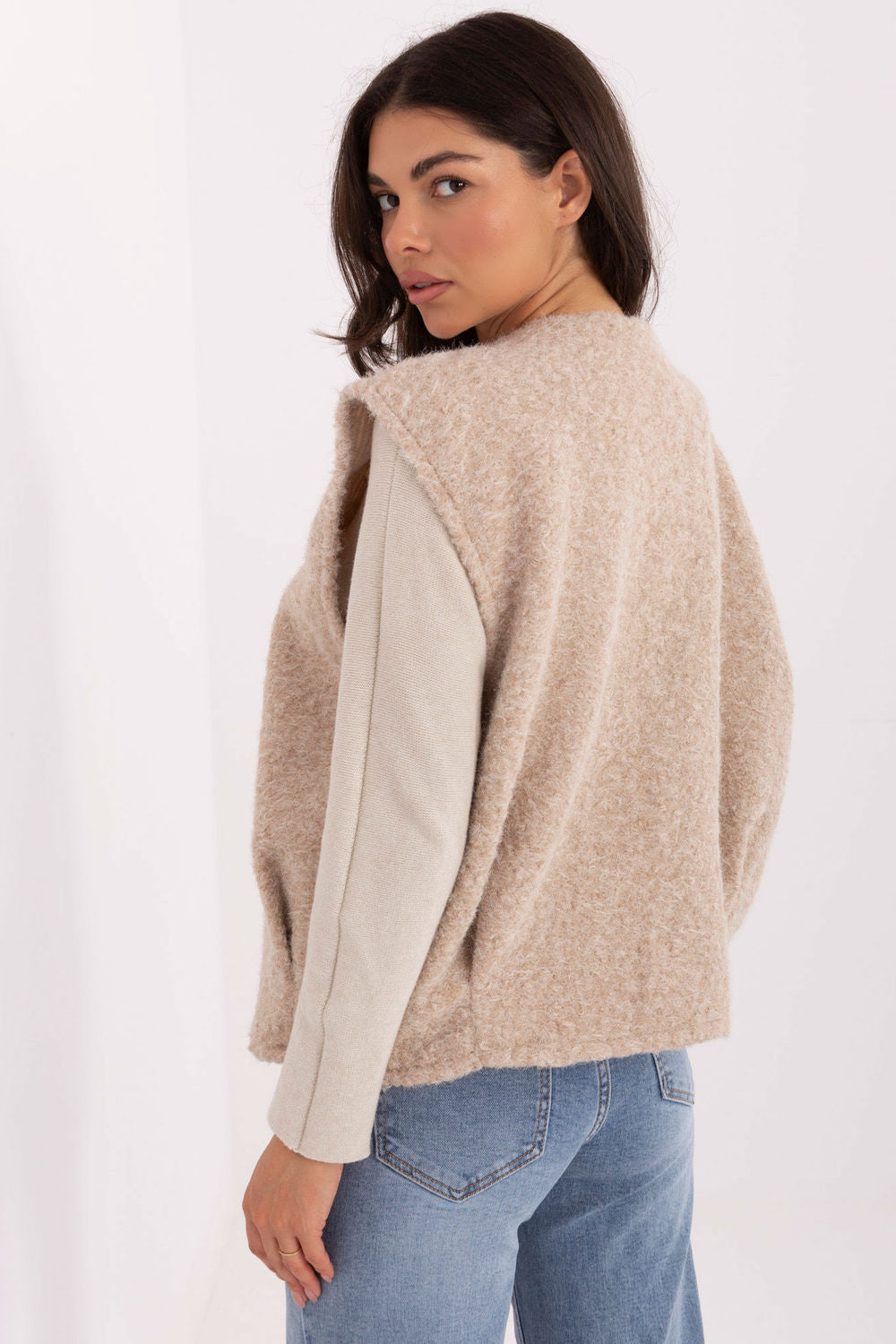 Gilet femme Rue Paris — beige