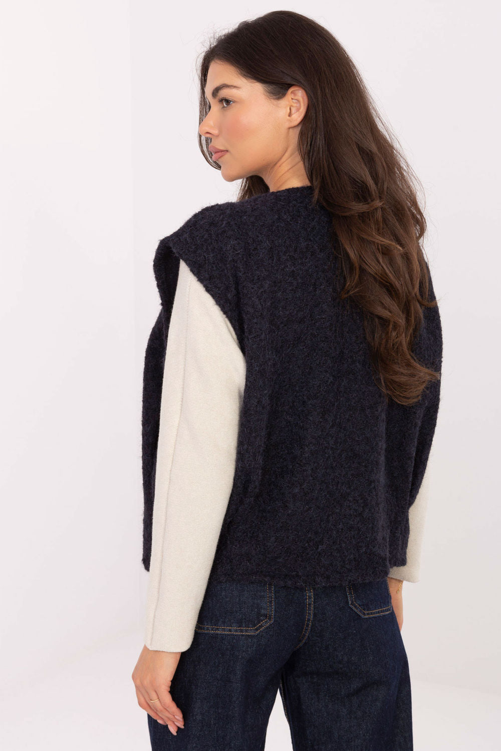 Gilet femme Rue Paris — bleu marine