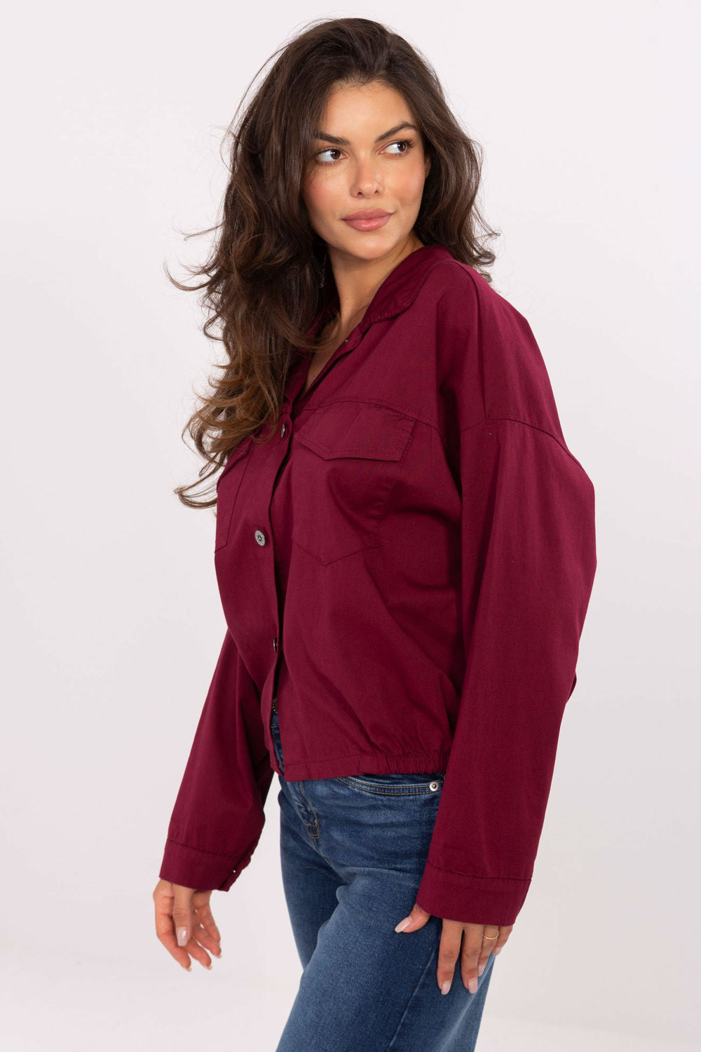 Blouse femme Rue Paris — rouge