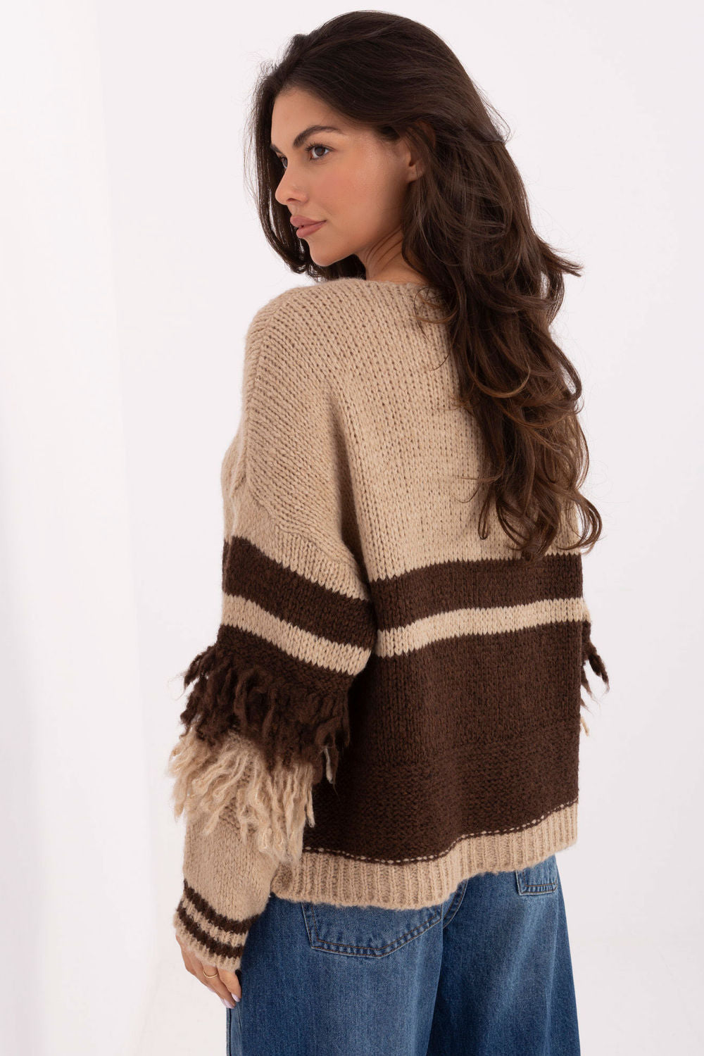 Cardigan femme Italy Moda — beige