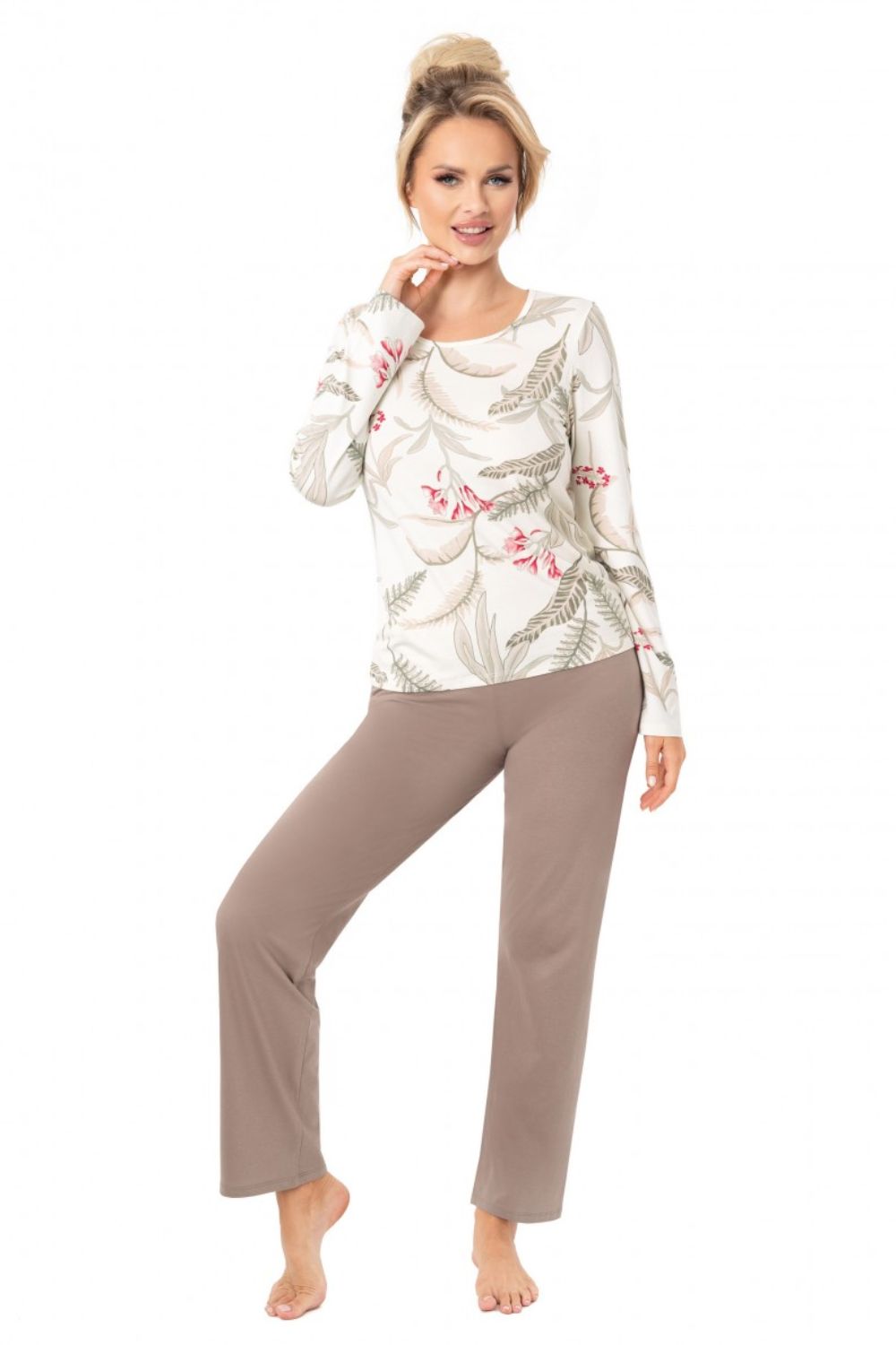 Pyjama femme Donna — beige