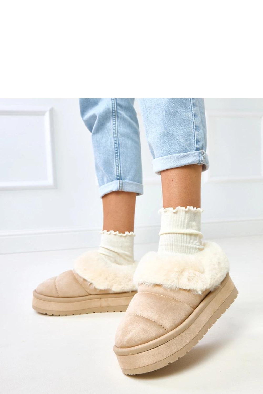 Bottes femme Solea De Neige De — beige