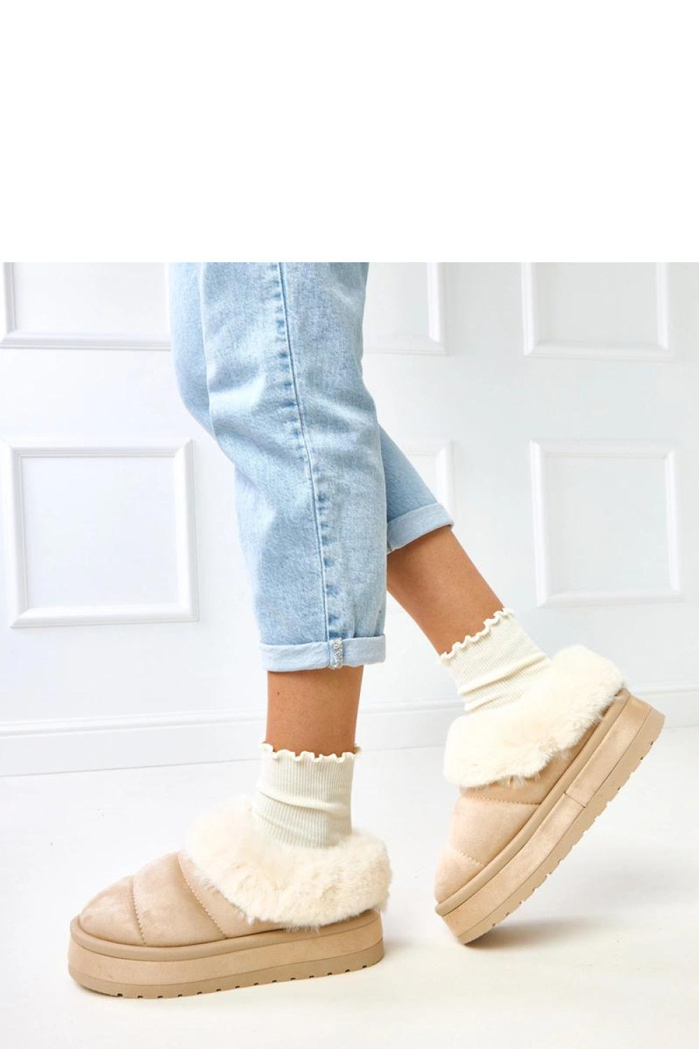 Bottes femme Solea De Neige De — beige