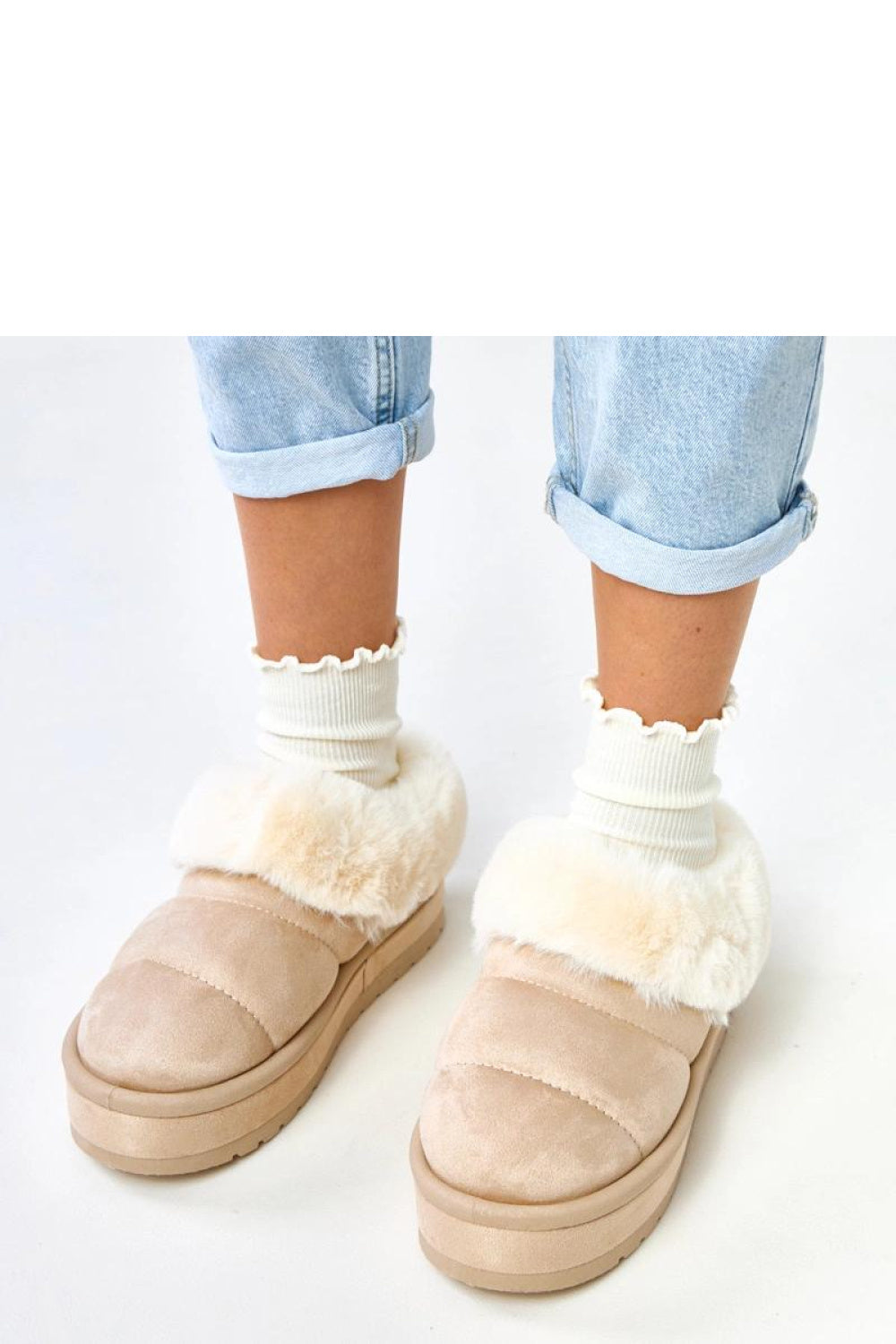 Bottes femme Solea De Neige De — beige