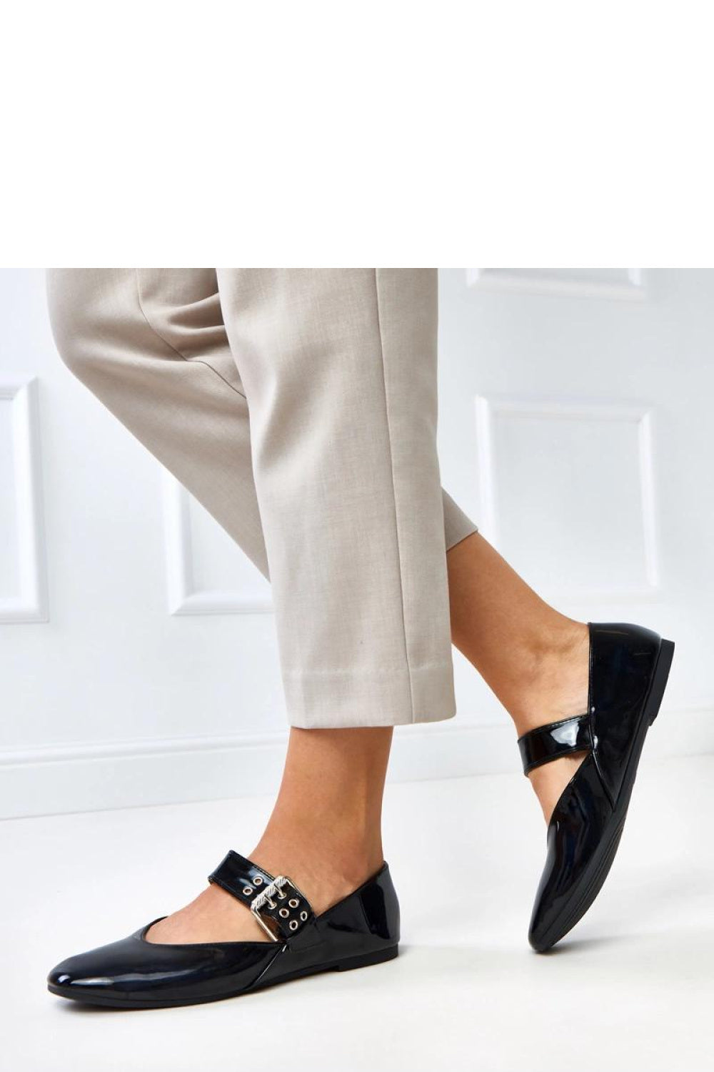 Ballerine femme Solea — noir
