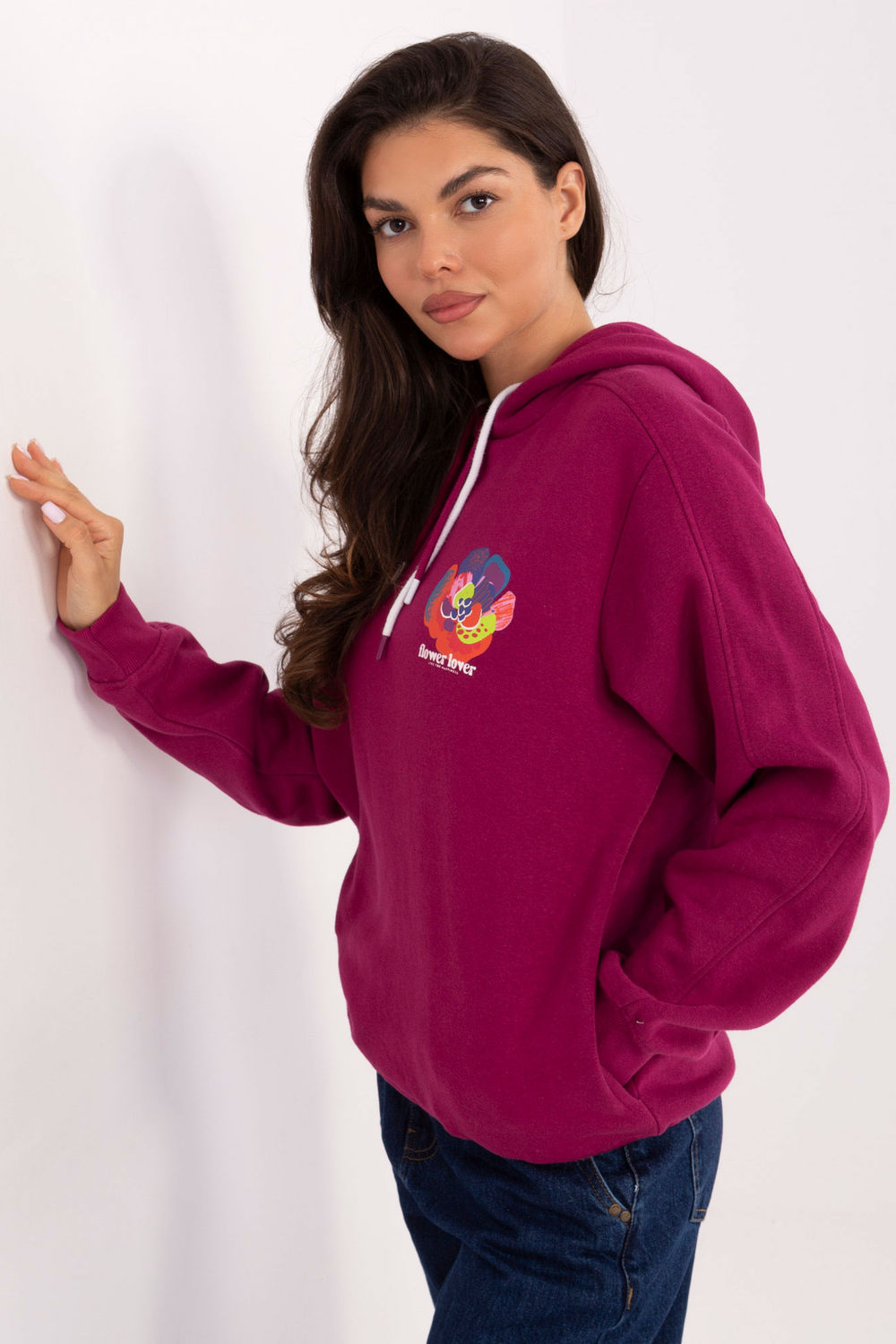 T-shirt femme Sublevel Sweatshirt Sweatshirt — violet