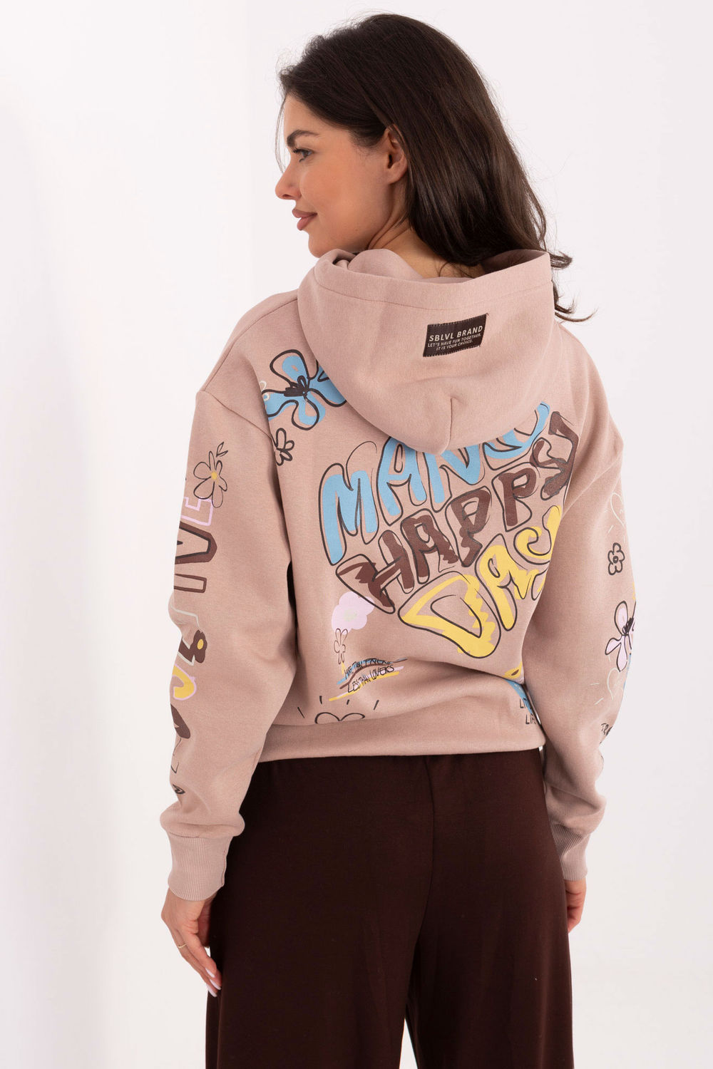 T-shirt femme Sublevel Sweatshirt Sweatshirt — rosé