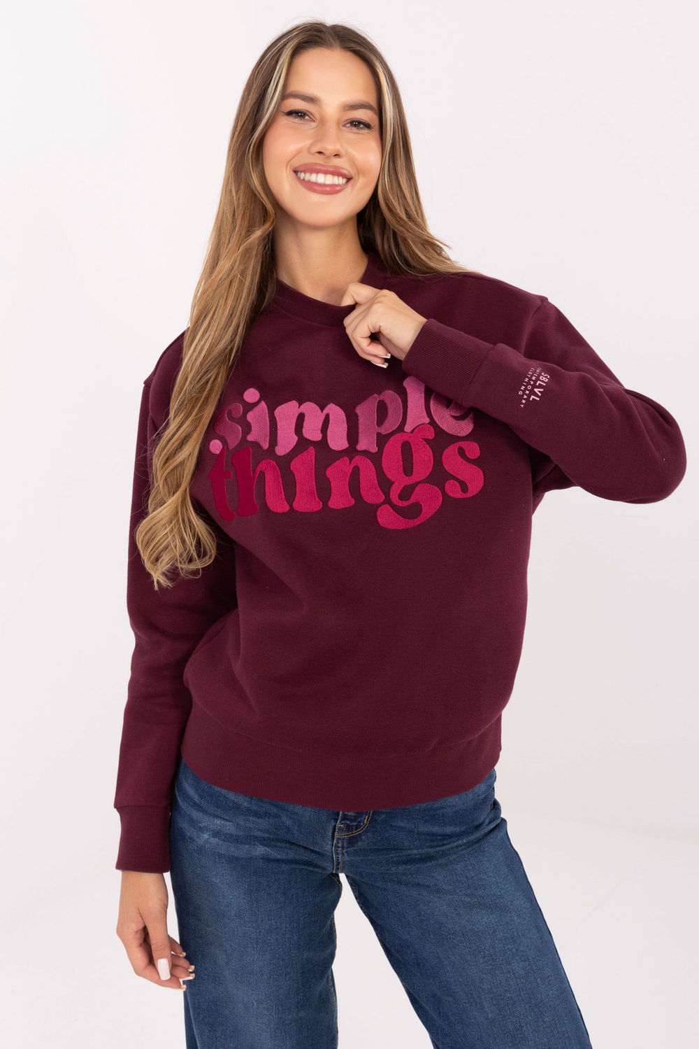 T-shirt femme Sublevel Sweatshirt Sweatshirt — rouge
