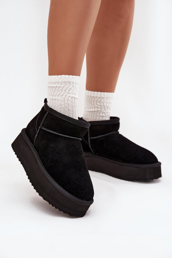 Bottes femme Step in style De Neige De — noir