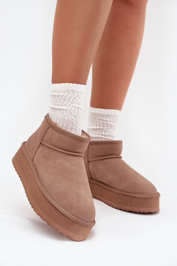 Bottes femme Step in style De Neige De — beige