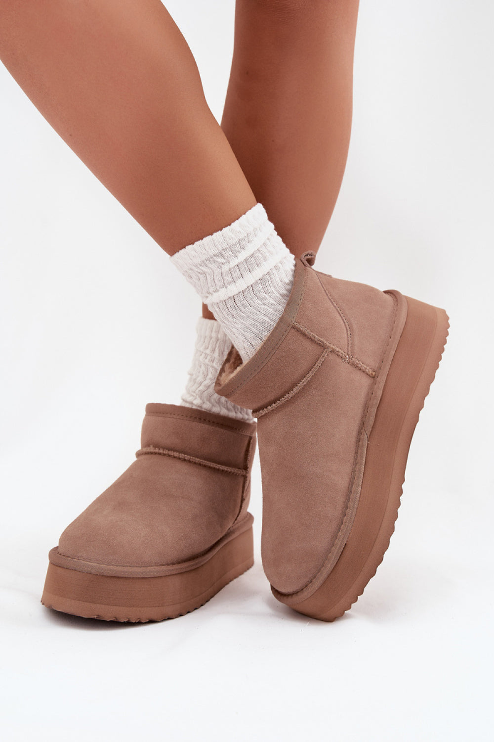 Bottes femme Step in style De Neige De — beige