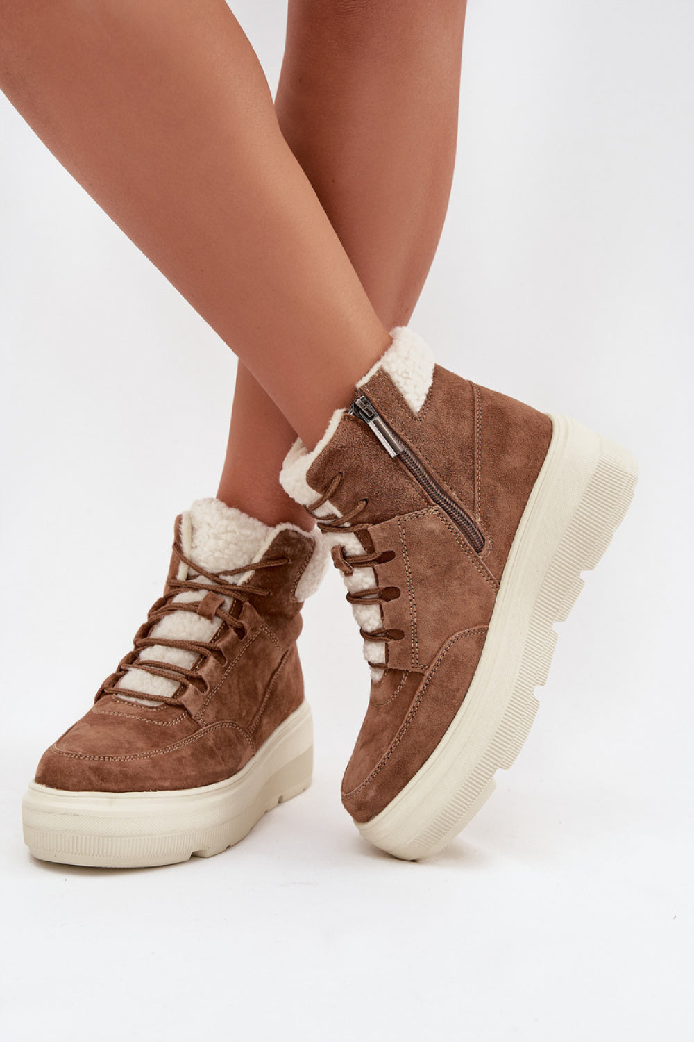 Bottes femme Step in style De Neige De — brun