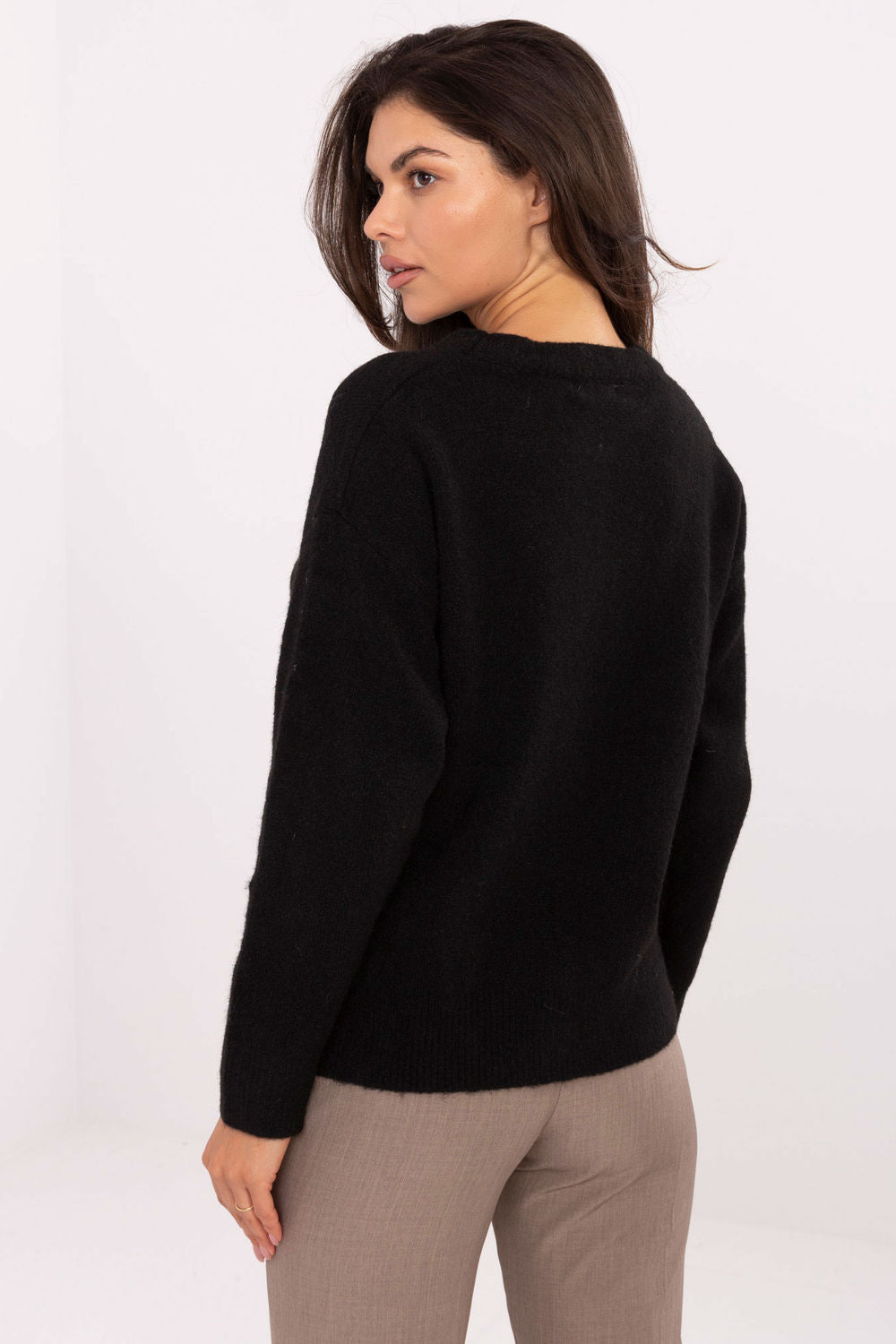 Pull femme Factory Price Chandail Chandail — noir