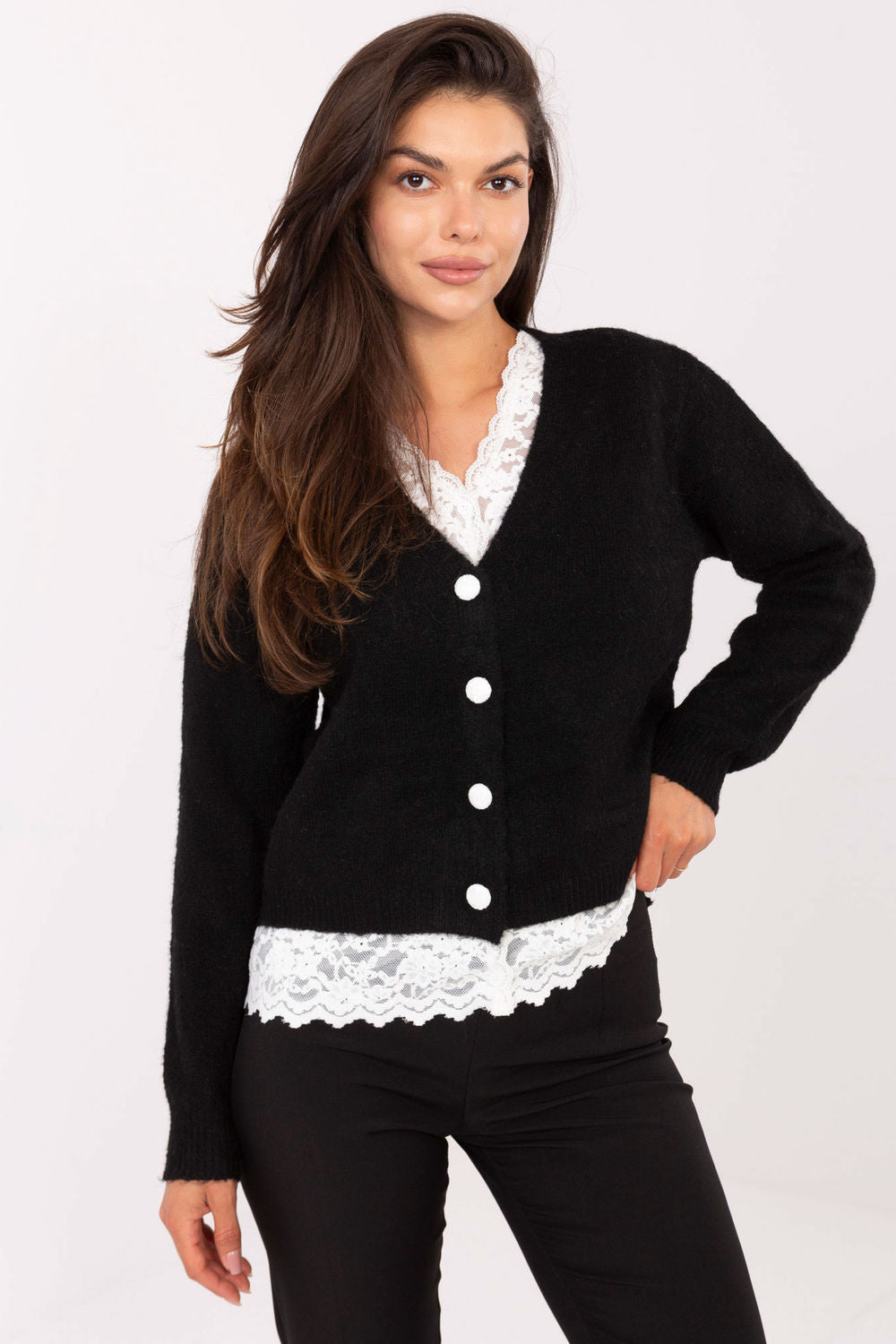 Cardigan femme Factory Price — noir