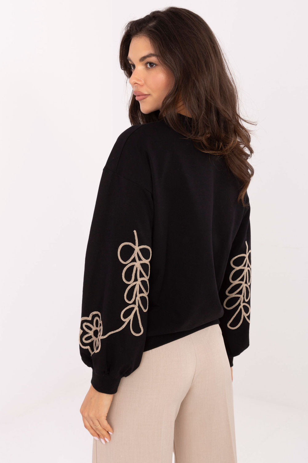 T-shirt femme Relevance Sweatshirt Sweatshirt — noir