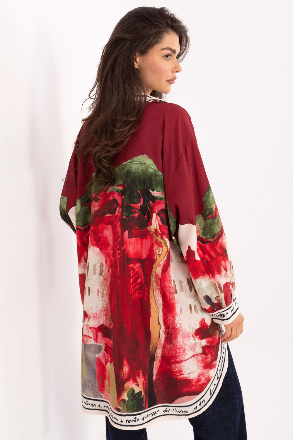 Blouse femme Rue Paris — rouge