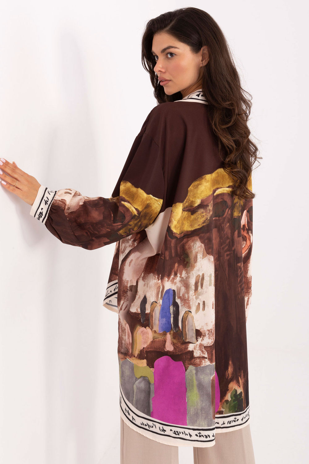 Blouse femme Rue Paris — brun