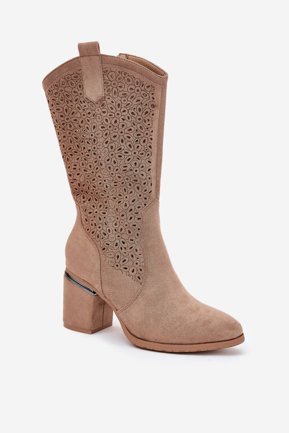 Bottes femme Step in style Ajourées Ajourées — beige