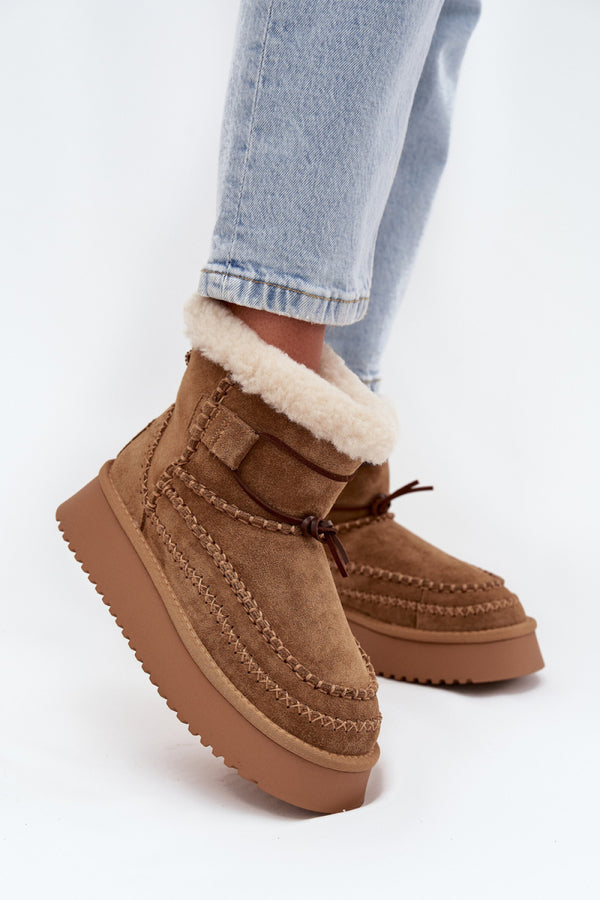 Bottes femme Step in style De Neige De — brun