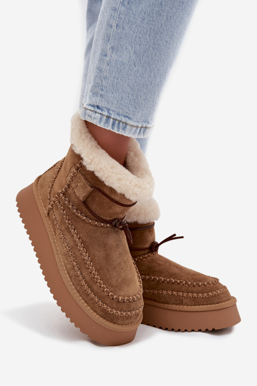 Bottes femme Step in style De Neige De — brun