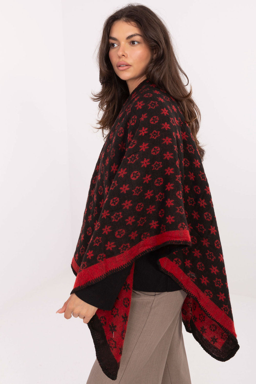 Poncho femme Factory Price — noir