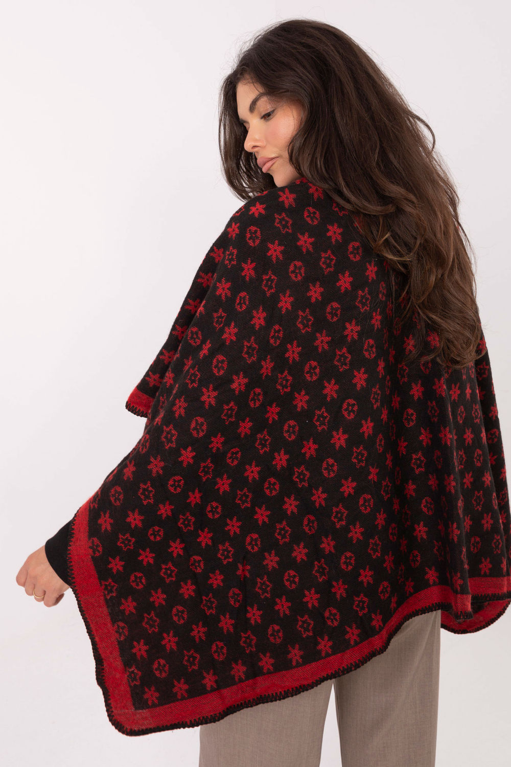 Poncho femme Factory Price — noir