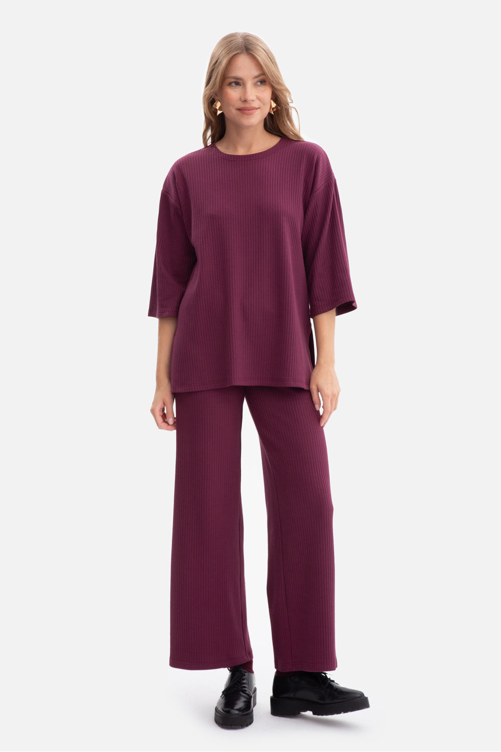 Chaussures à talons femme BeWear Pantalon Pantalon — violet
