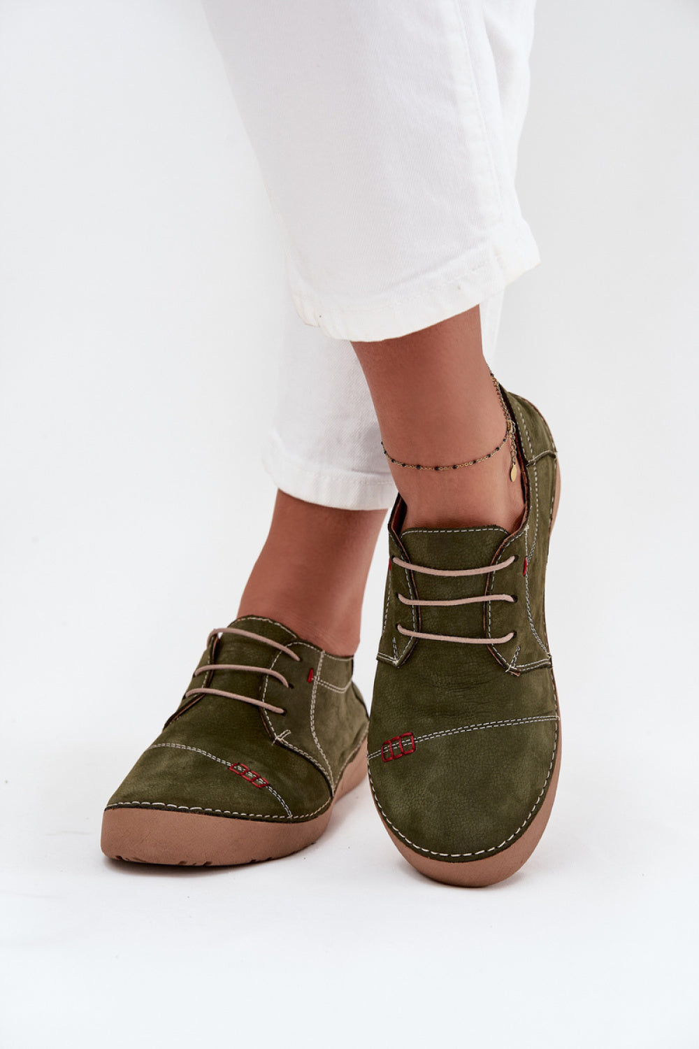 Bottes femme Step in style Chaussures Basses Chaussures — vert