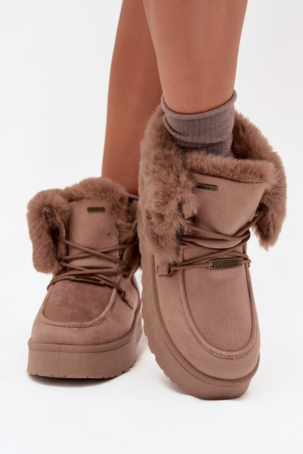 Bottes femme Step in style De Neige De — beige