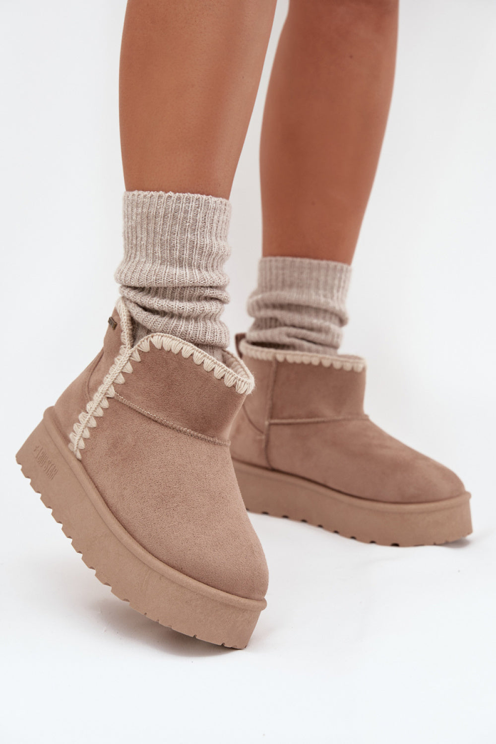 Bottes femme Step in style De Neige De — beige