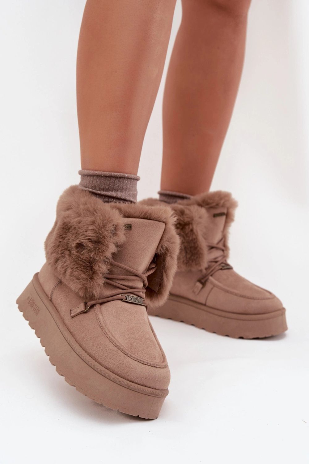 Bottes femme Step in style De Neige De — beige