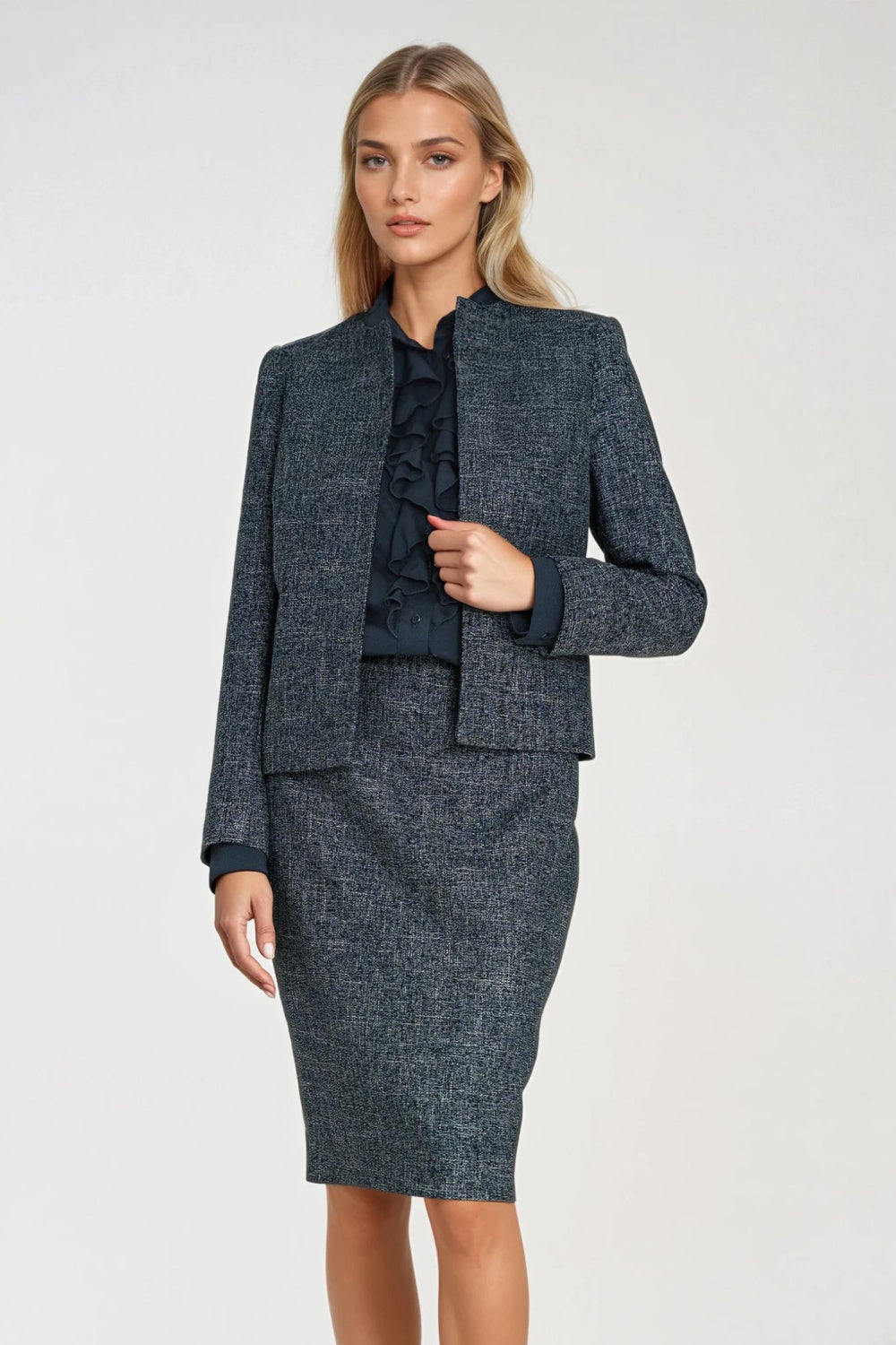 Blazer femme Nife — bleu marine