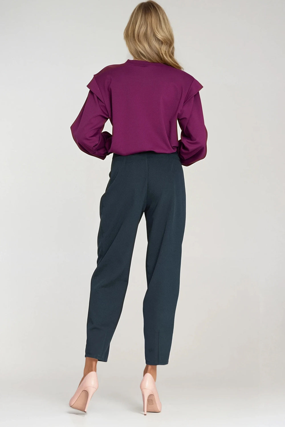 Chaussures à talons femme Nife Pantalon Pantalon — bleu marine