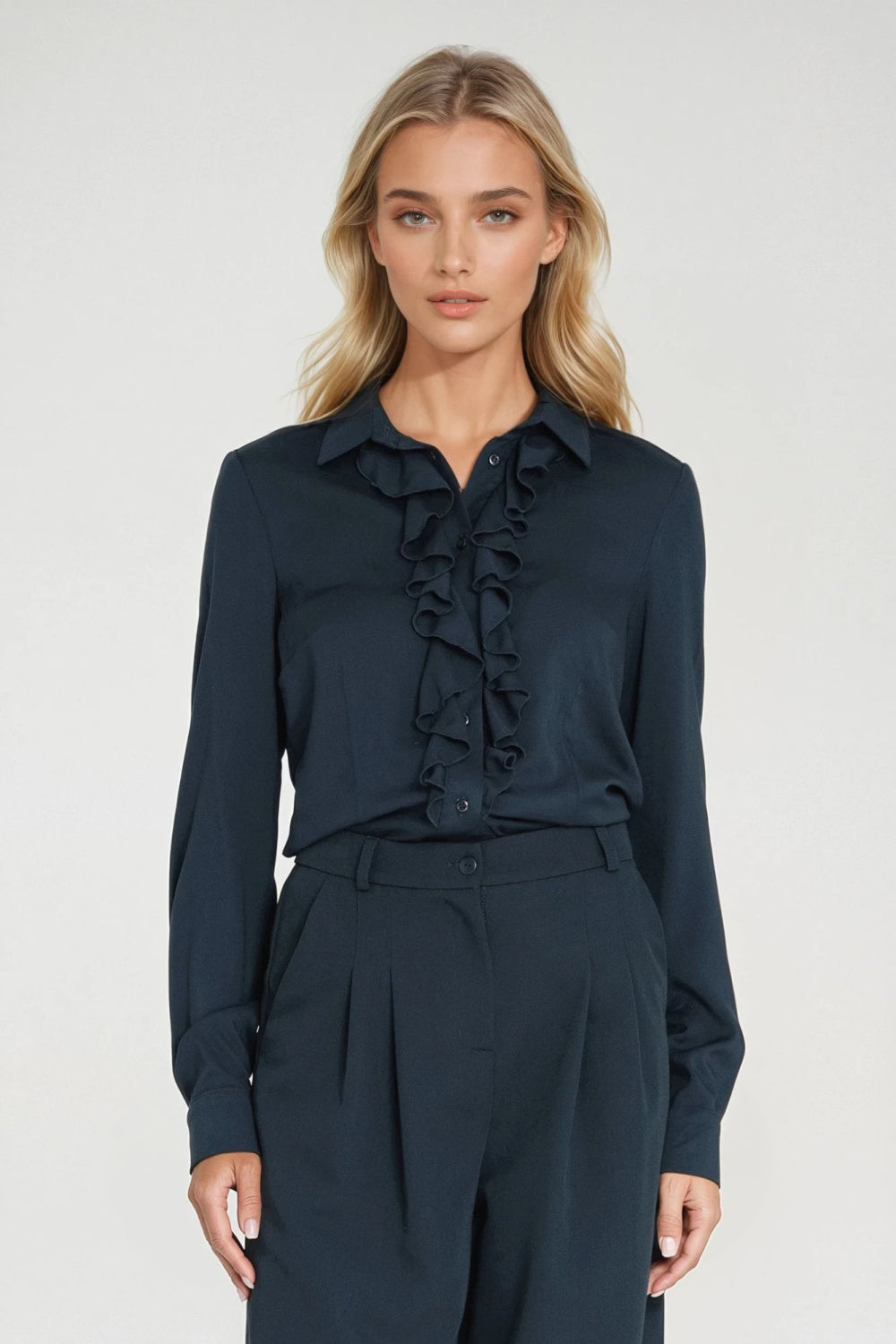 Blouse femme Nife — bleu marine