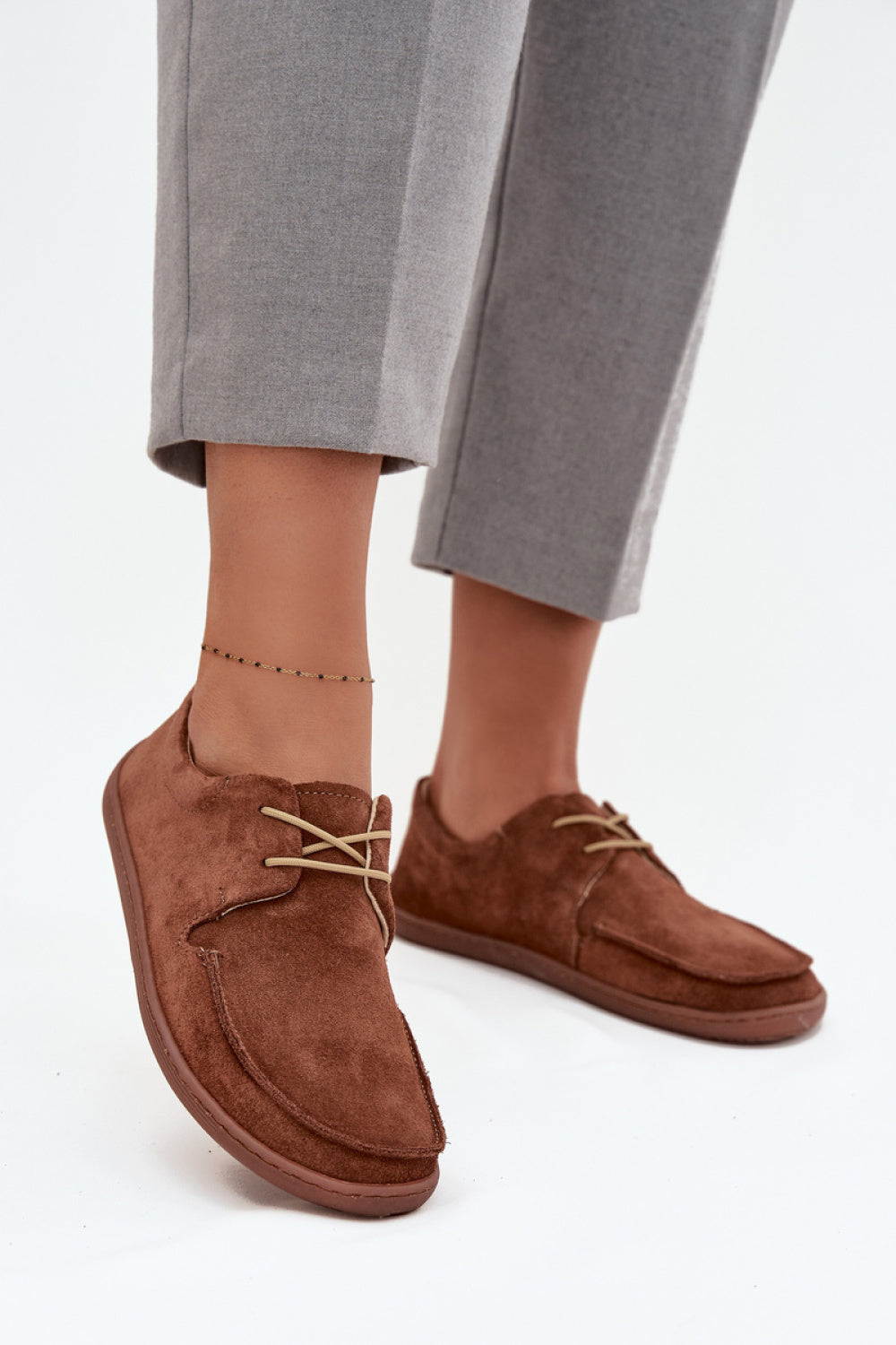 Bottes femme Step in style Pieds Nus Pieds — brun