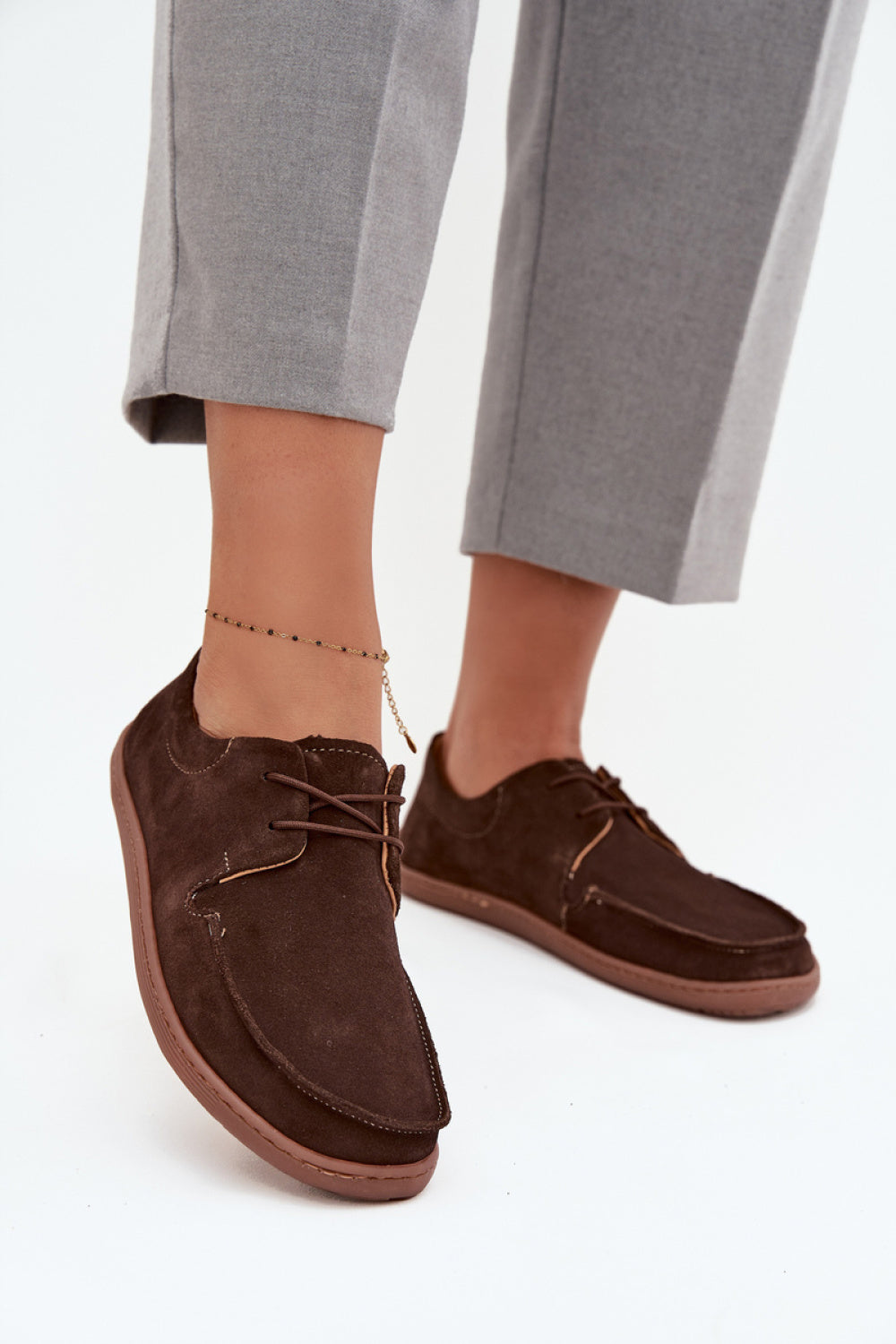 Bottes femme Step in style Pieds Nus Pieds — brun