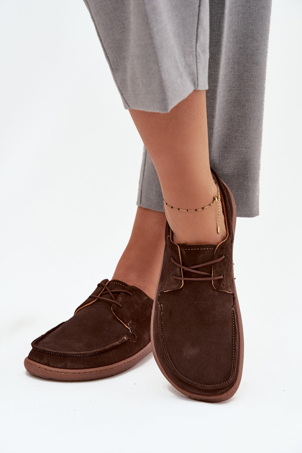 Bottes femme Step in style Pieds Nus Pieds — brun